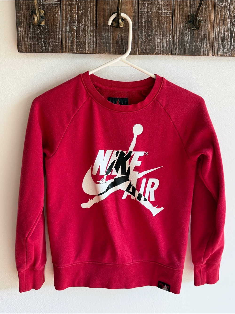 Jordan Air Crewneck Sweater - Red